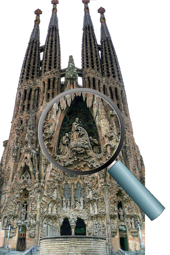 Fassade Sagrada Familia 